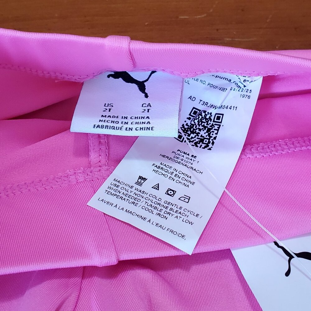 PUMA Kids' 3 Piece Outfit  Girls 2T T-Shirt, Hoodie, Pants  NWT - Picture 8 of 11